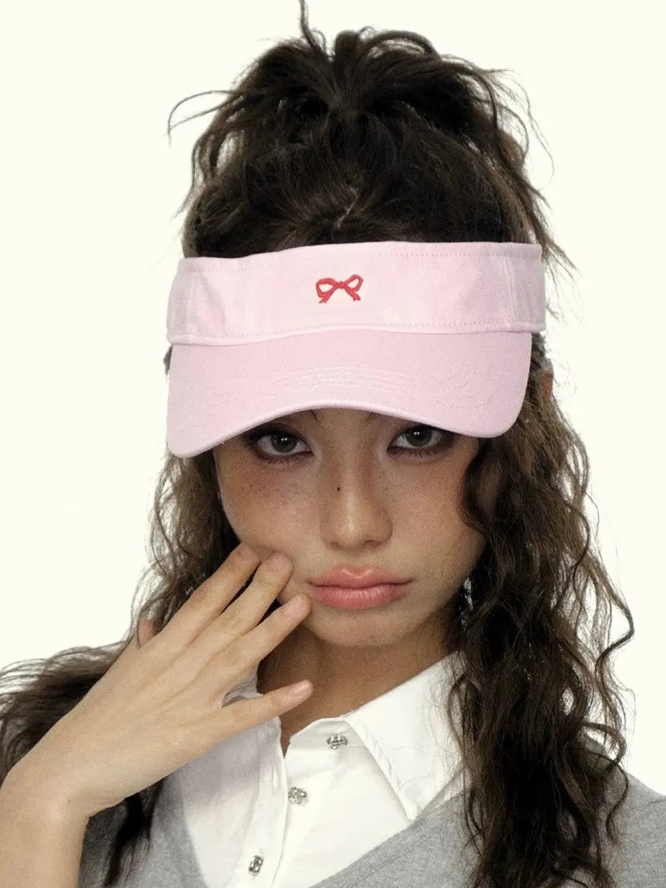 'Sweet Taste' Streetstyle Coquette Ribbon Tennis Cap