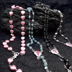 'Sweet Trap' Pendants E-girl Long Necklace