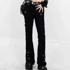 'Teenage Kicks' Punk Bell Shape Belt Pants