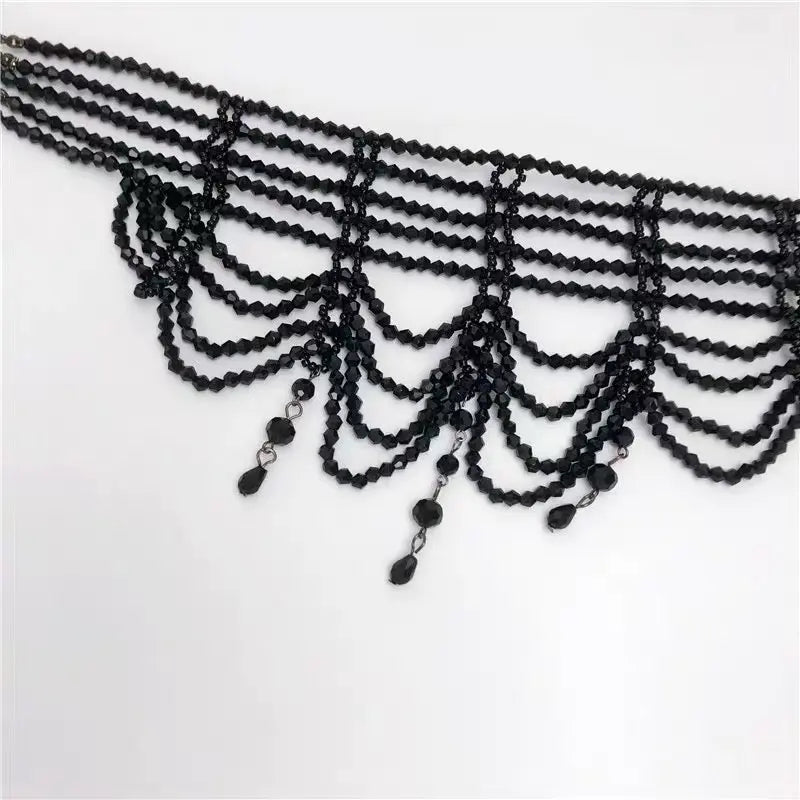 'Temptation' Goth Multi-layers Chokers