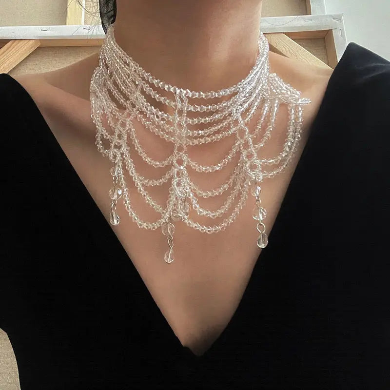 'Temptation' Goth Multi-layers Chokers