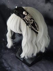 'The Addams Family' Goth Skull Decor Headband