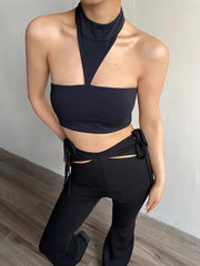 'The End' Future Turtleneck Triangle Tube Top