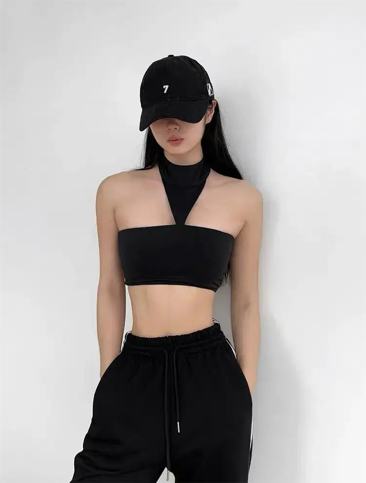 'The End' Future Turtleneck Triangle Tube Top