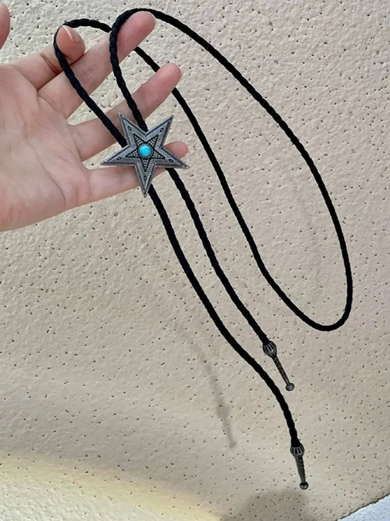 'The Star' Wasteland Punk Big Star Rope Necklace