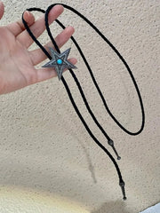 'The Star' Wasteland Punk Big Star Rope Necklace