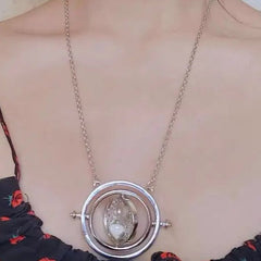 'Time Machine' Magic Hourglass Necklace