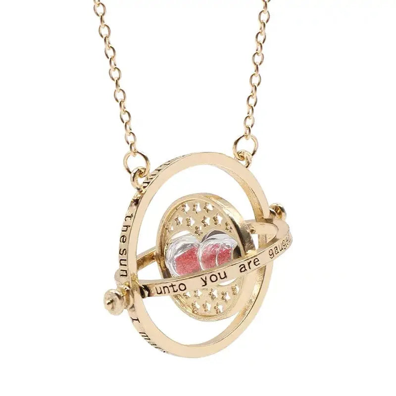 'Time Machine' Magic Hourglass Necklace