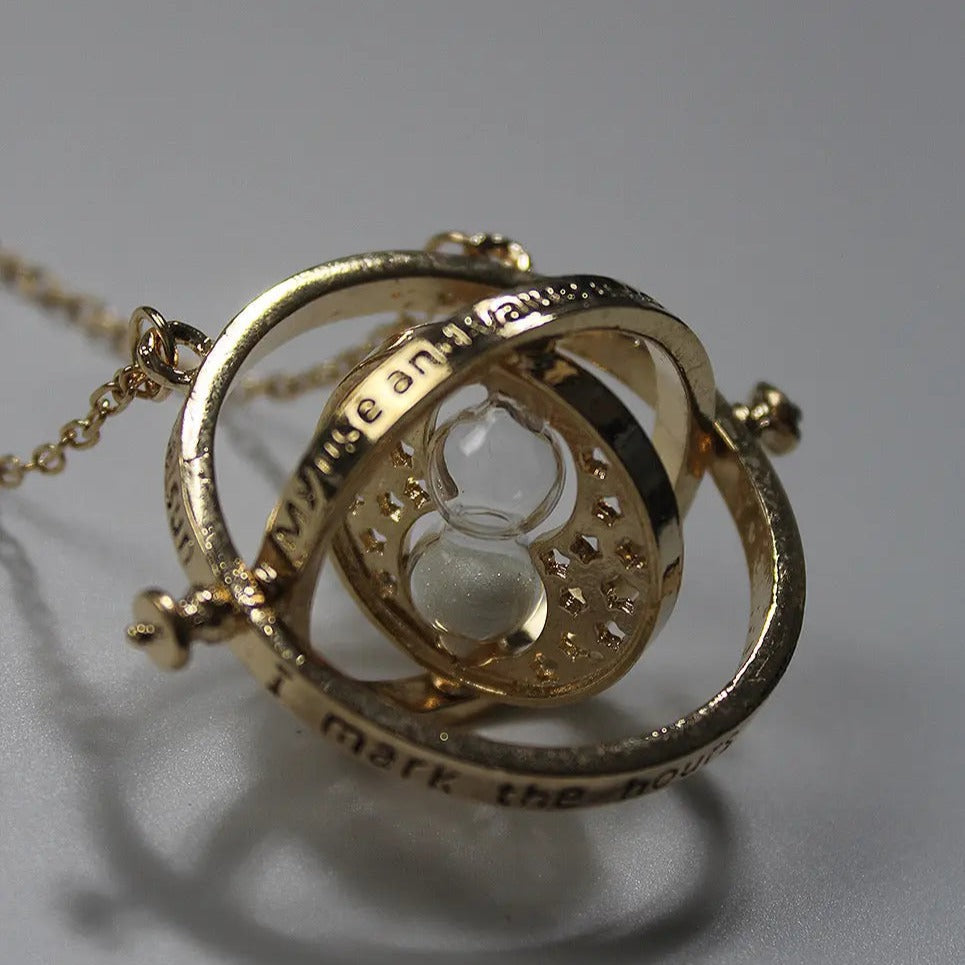 'Time Machine' Magic Hourglass Necklace