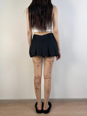 'Tribes' Y2k Summer Totem Henna Tattoo Tights