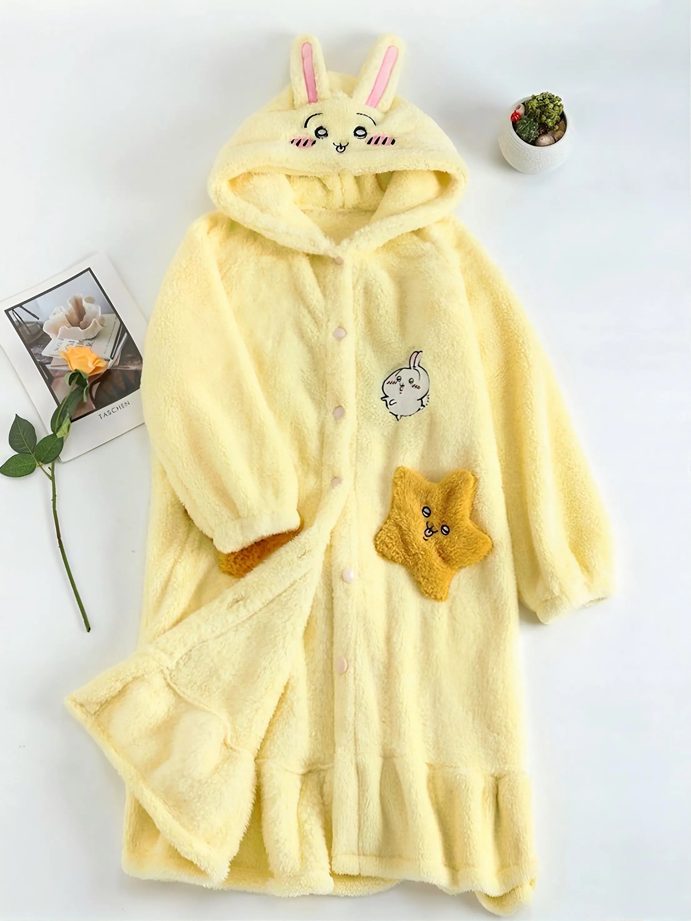 'Una' Kawaii Chiikawa Cute Comfy Pjms Gown