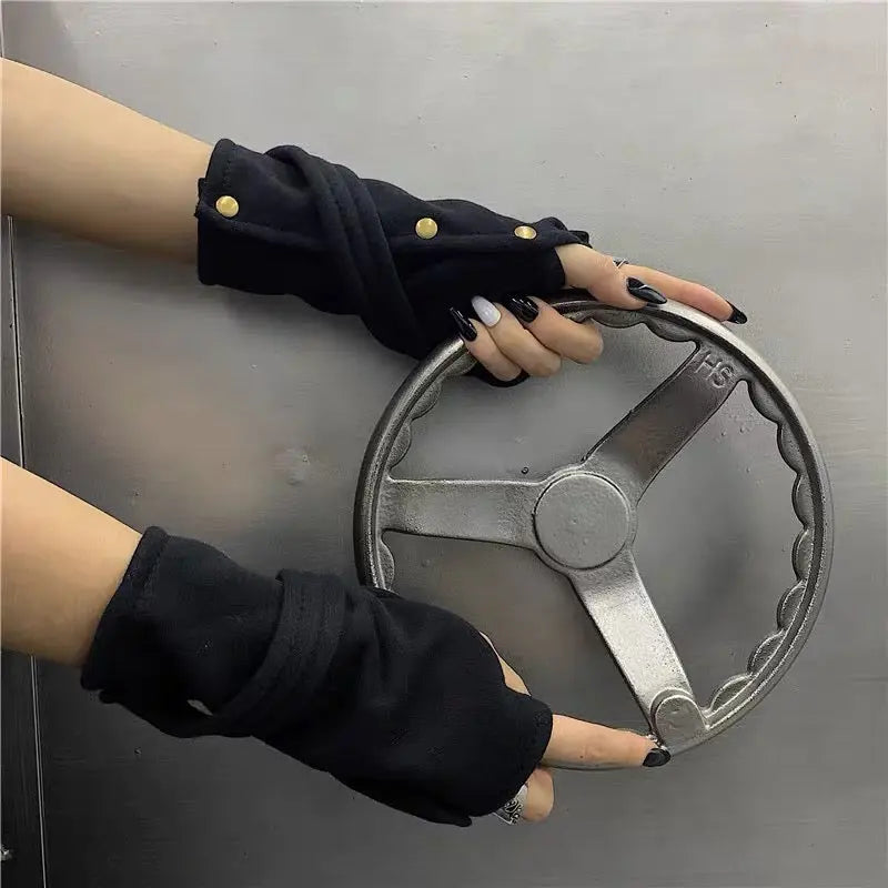 'Universe' Tech-wear Short Wrap Up Gloves