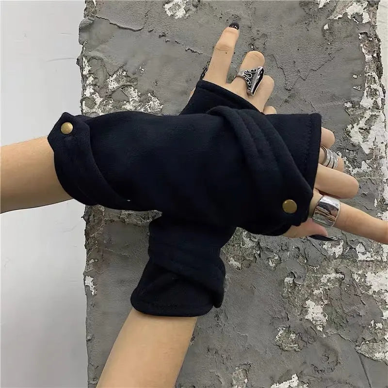 'Universe' Tech-wear Short Wrap Up Gloves