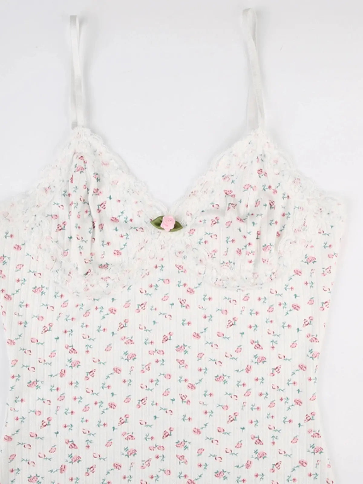 'Wild Flower' Coquette Floral Print Cami Jumpsuit