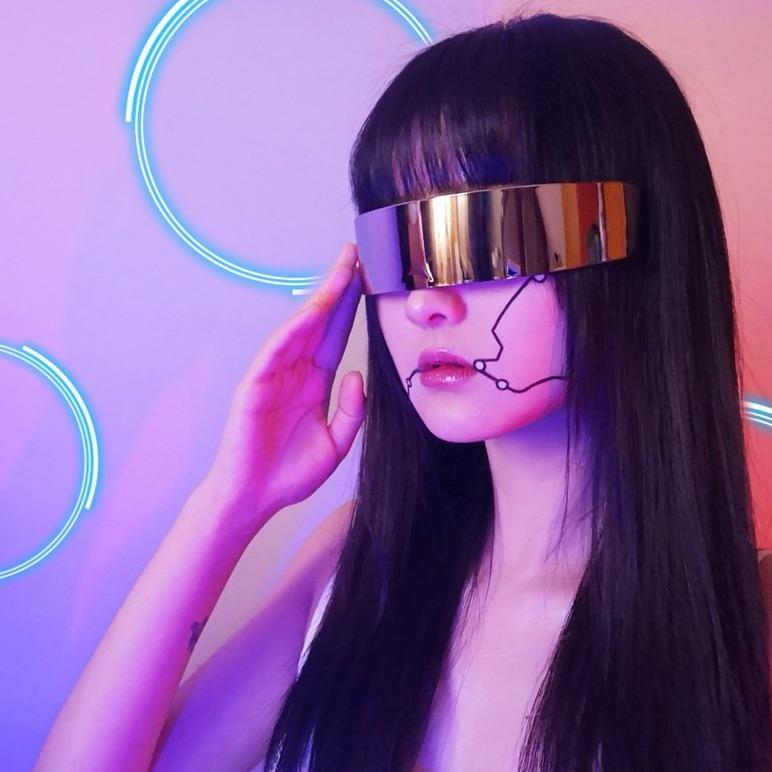 'X-Ray' Laser Wraparound Sunglasses