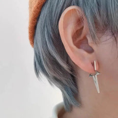 'Yuna' Punk Irregular Hollow-Out Star Earring