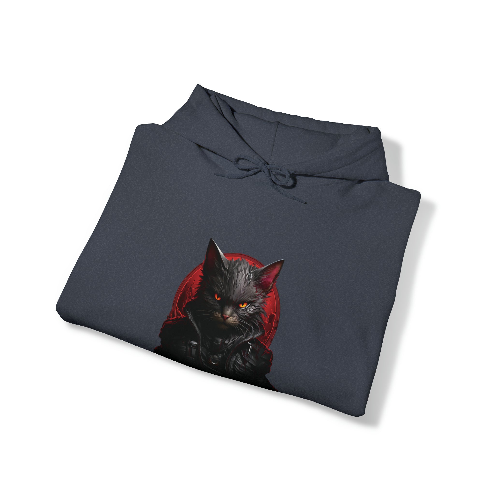 Angry Cat Hooded Sweatshirt - Kaysmar