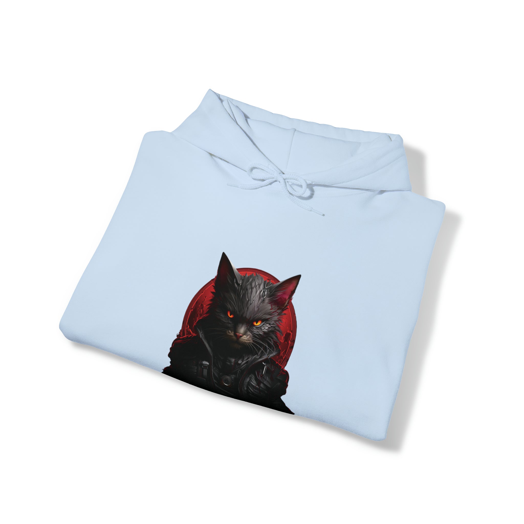 Angry Cat Hooded Sweatshirt - Kaysmar