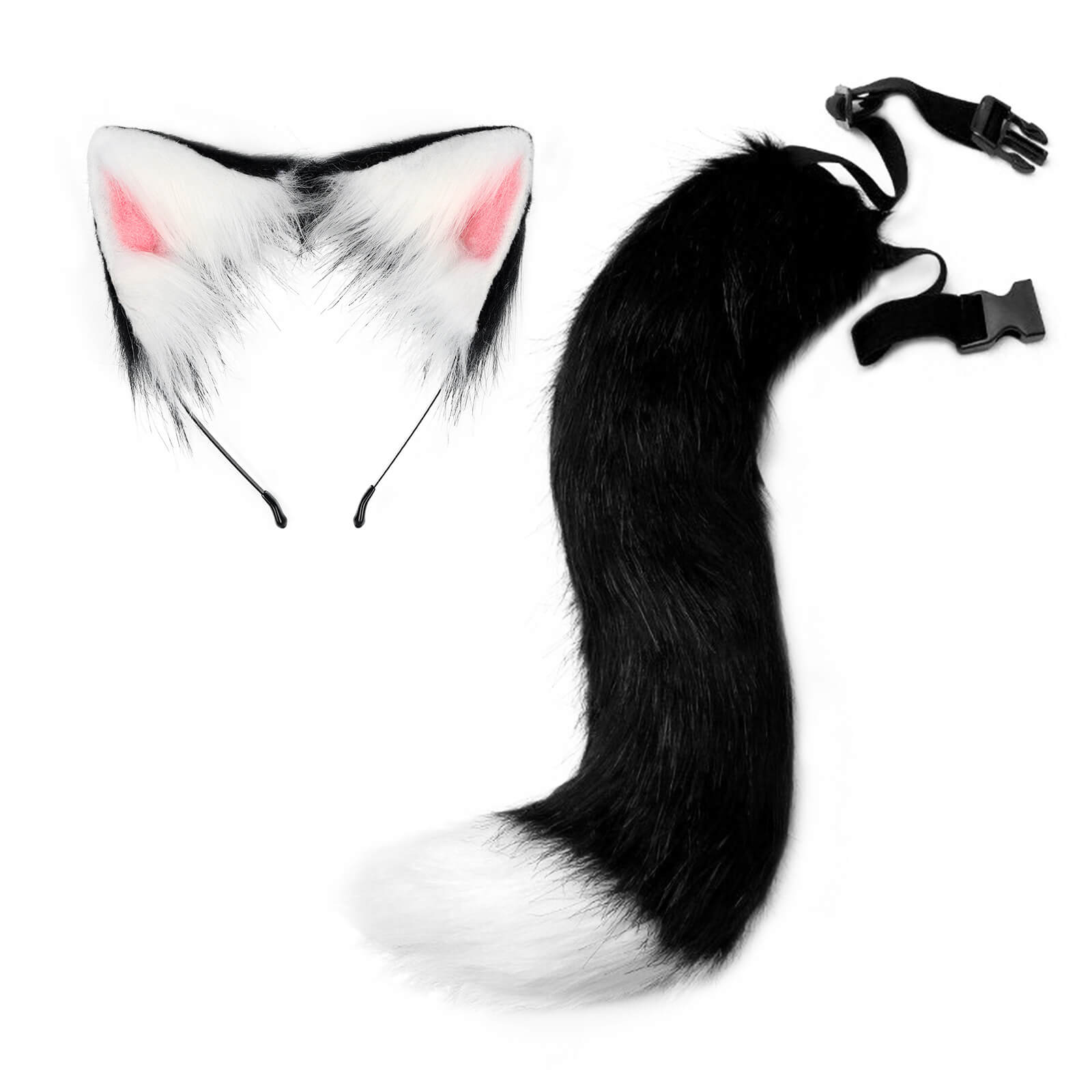 Femboy Cat Ears And Tail Set