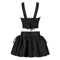 Black Corset With Skirt