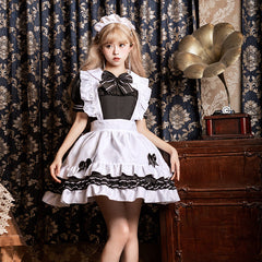 Black Cute Maid Dress