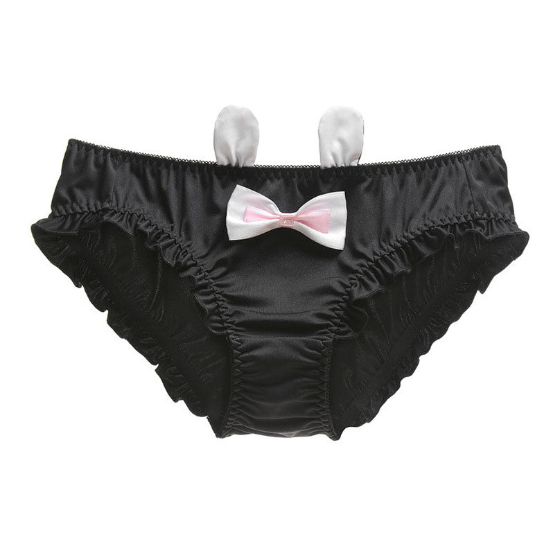 Cute Ruffle Panties With Bunny Ears