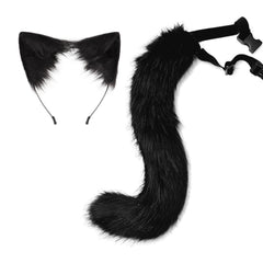 Femboy Cat Ears And Tail Set