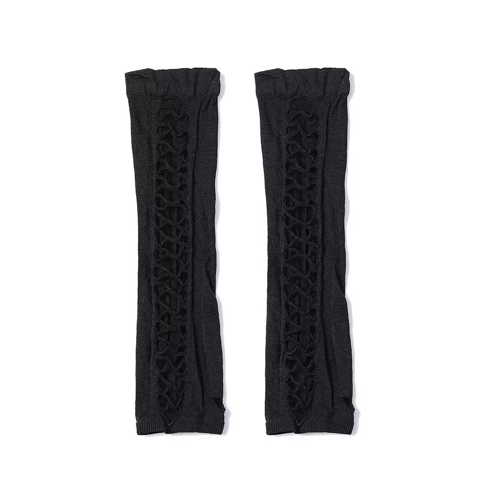 Black Goth Arm Warmers