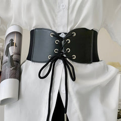 Lace Up Corset Belt