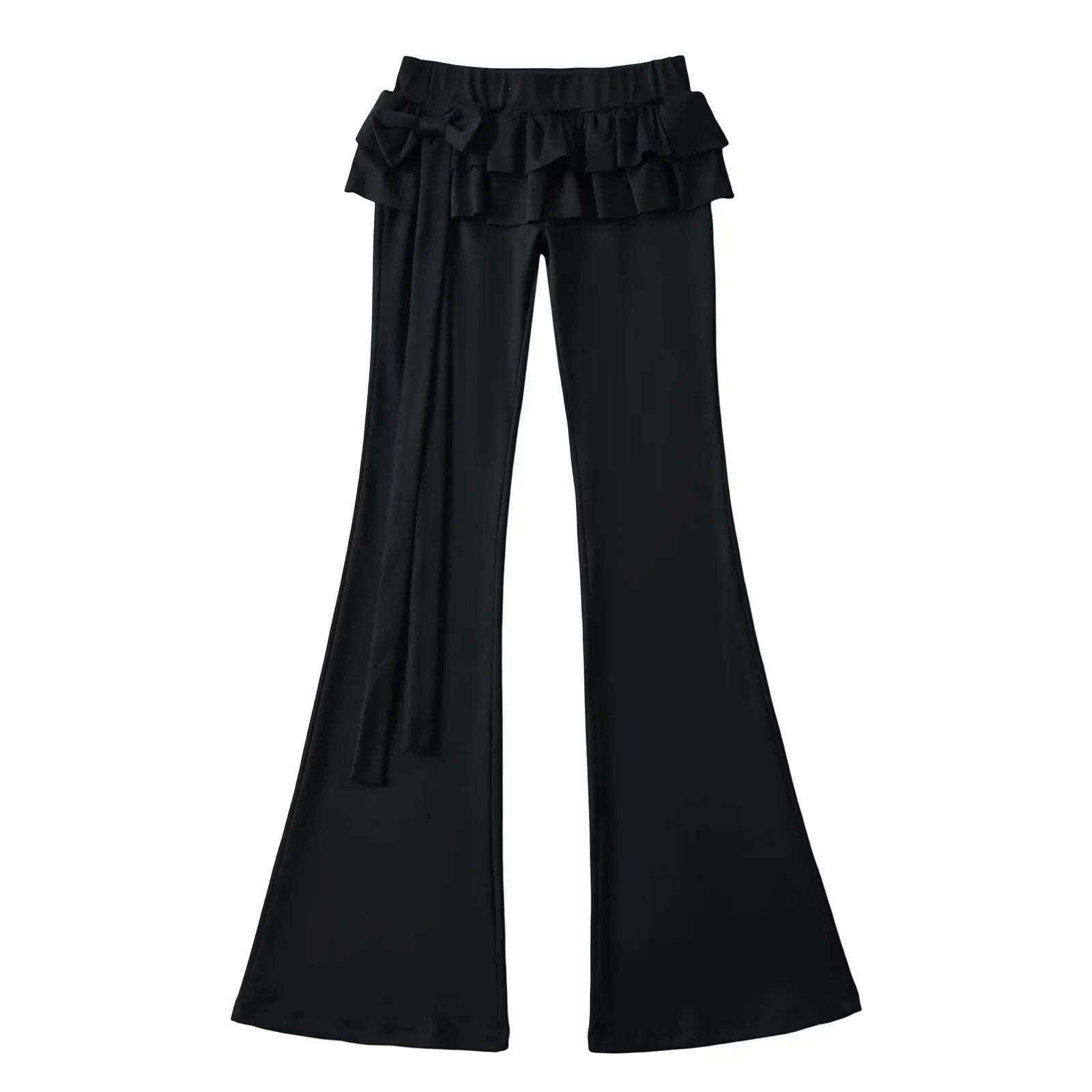 Ruffle Flare Pants