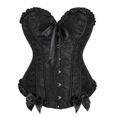 Black Strapless Corset