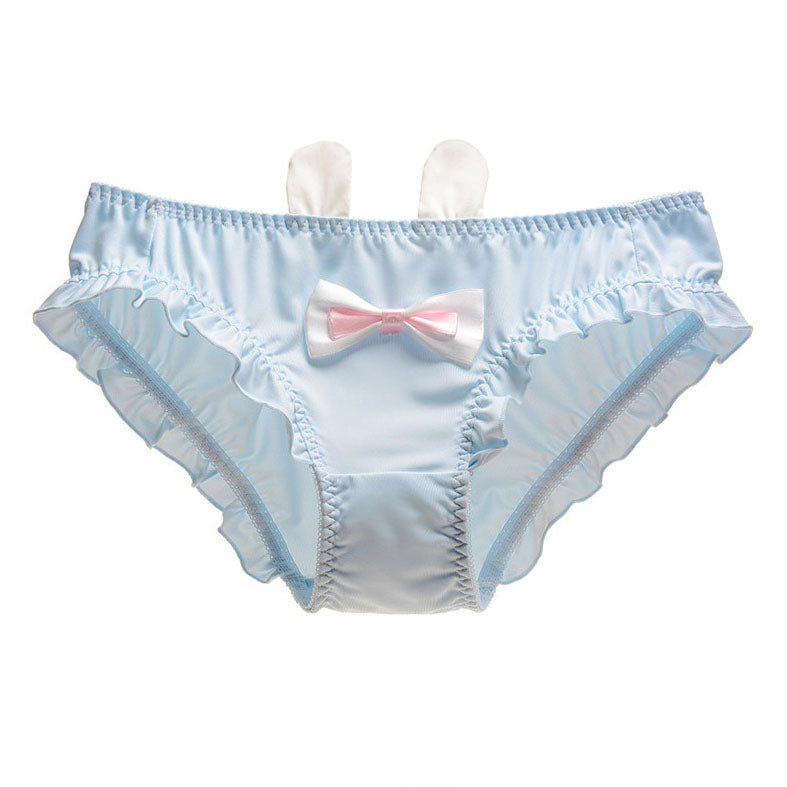 Cute Ruffle Panties With Bunny Ears