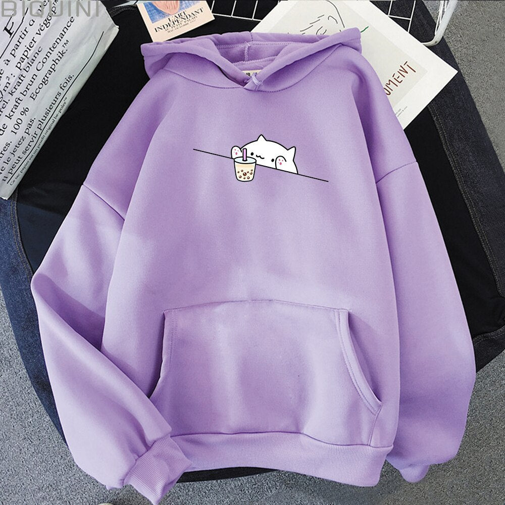 Bubble Tea Kawaii Hoodies - Kaysmar