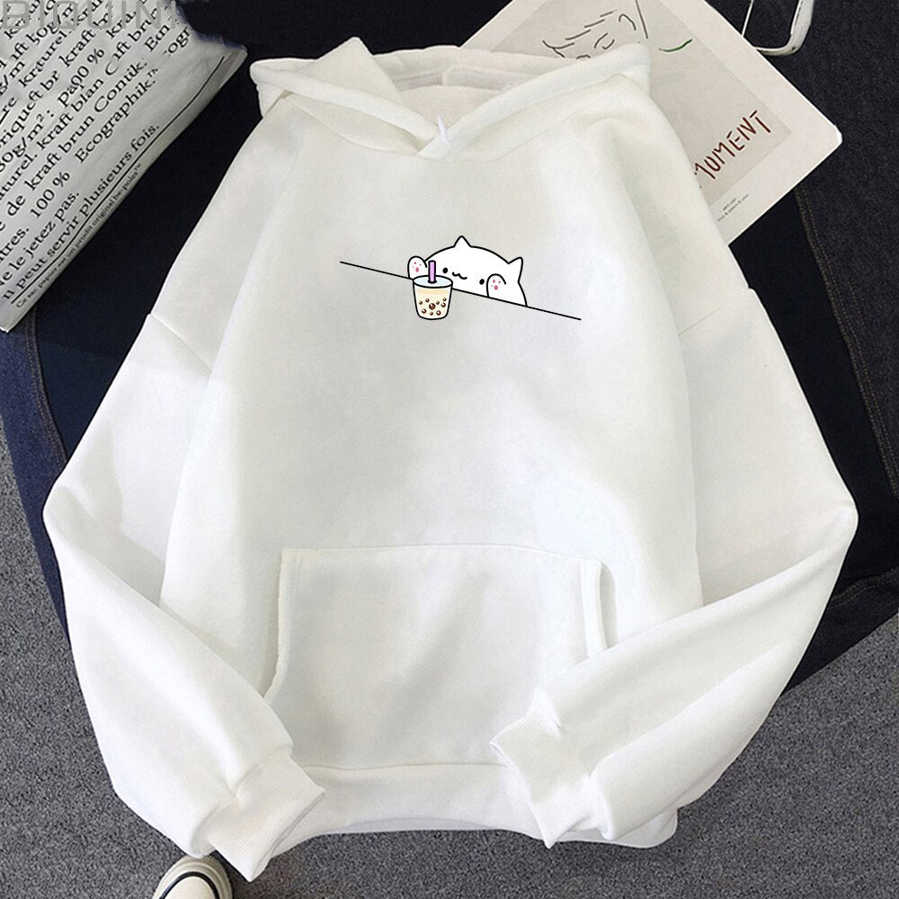 Bubble Tea Kawaii Hoodies - Kaysmar