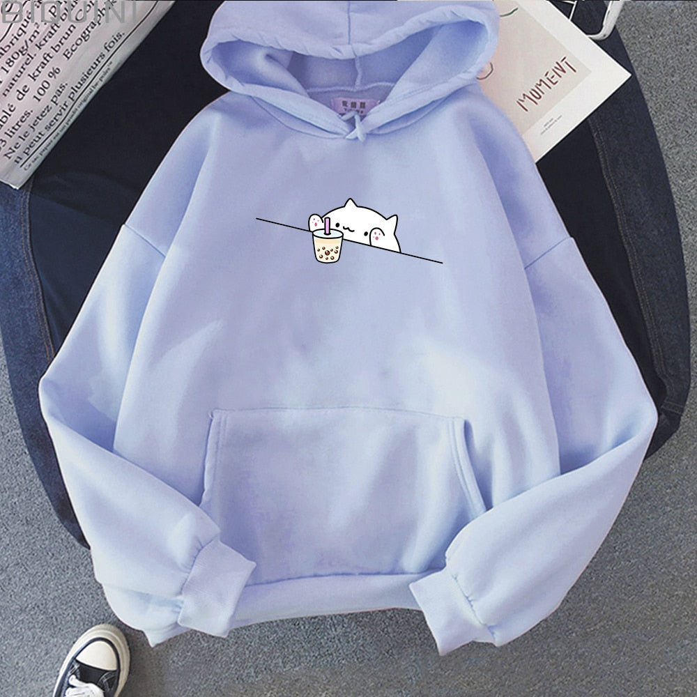 Bubble Tea Kawaii Hoodies - Kaysmar