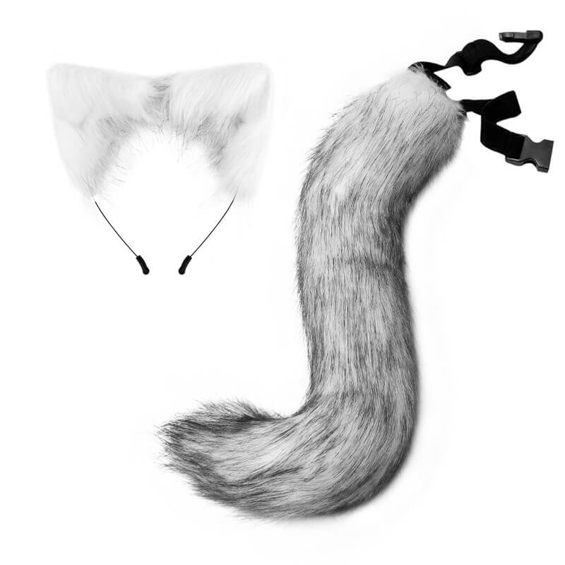 Femboy Cat Ears And Tail Set