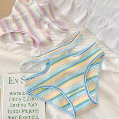 Rainbow Stripe Panties