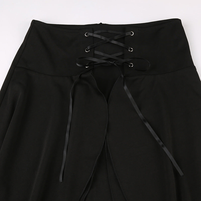 Gothic Black Long Skirts