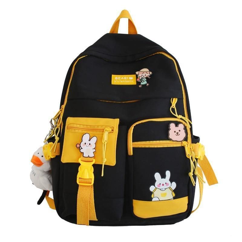 Duck Cute School Backpack