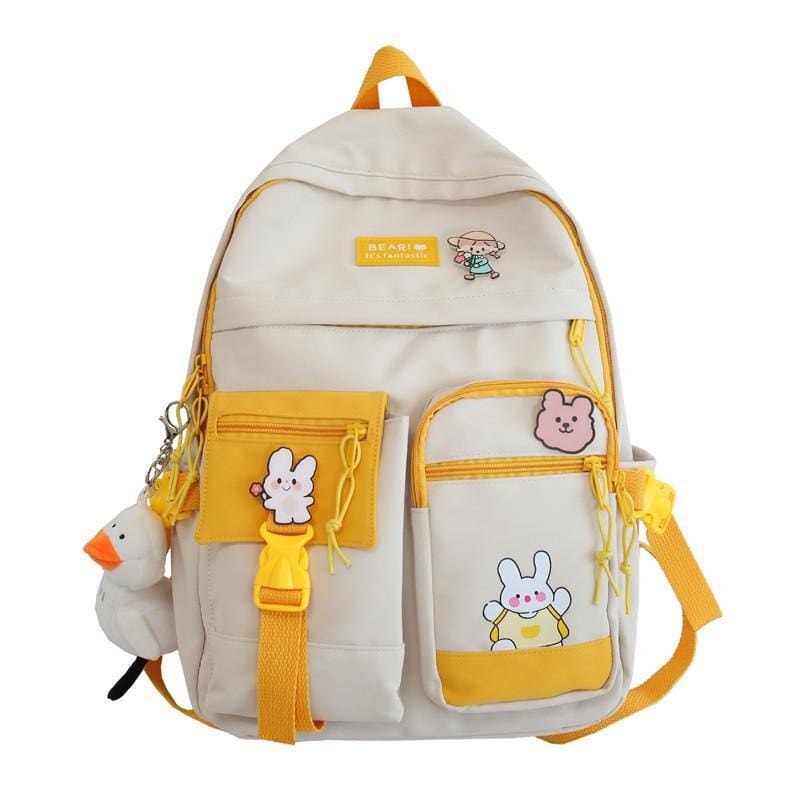 Duck Cute School Backpack