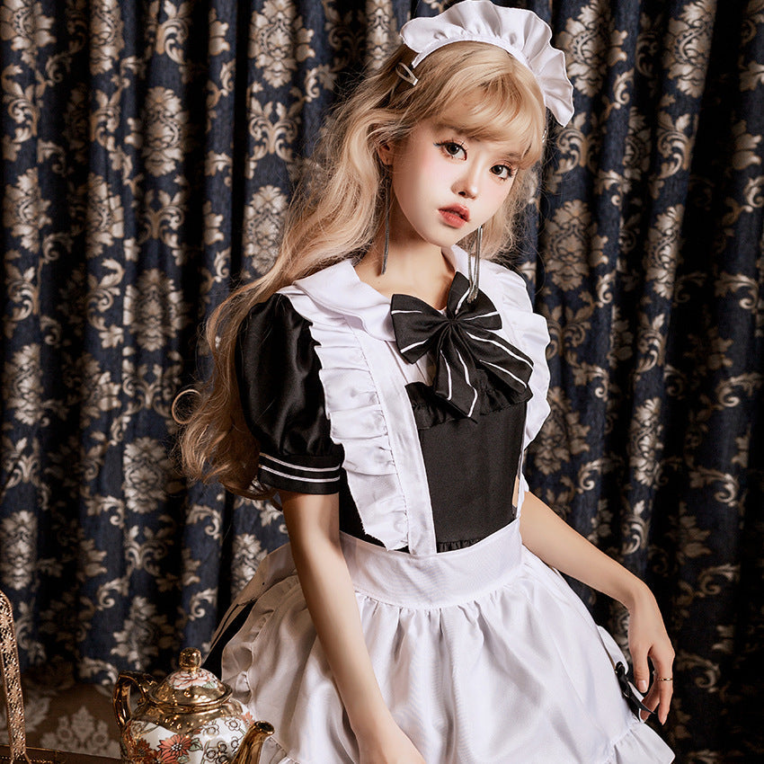 Black Cute Maid Dress