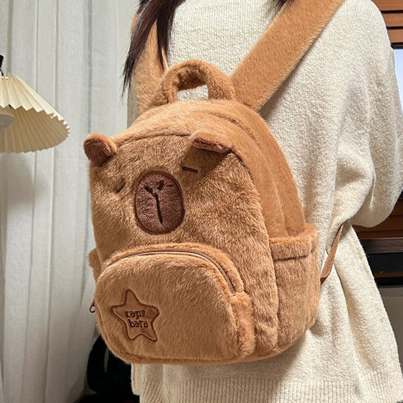 Cute Brown Femboy Backsack