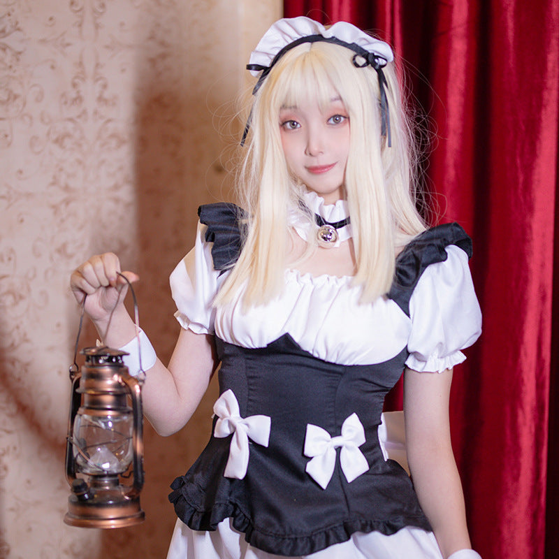 Black Maid Dress Cosplay