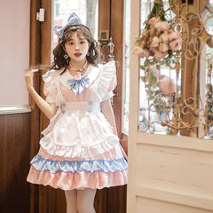 Pastel Pink Maid Dress