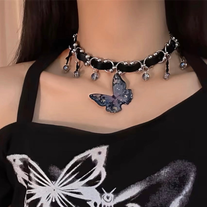 Black Butterfly Choker