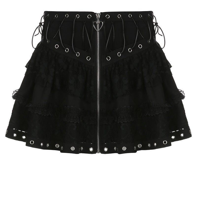 Goth Short Skirt