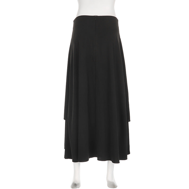 Gothic Black Long Skirts