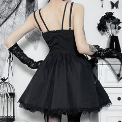 Gothic Black Sundress