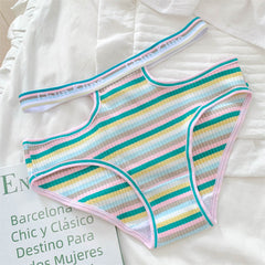 Rainbow Stripe Panties