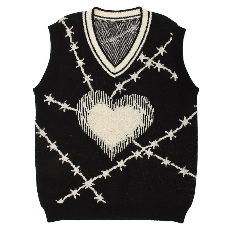 Heart Sweater Vest - Kaysmar